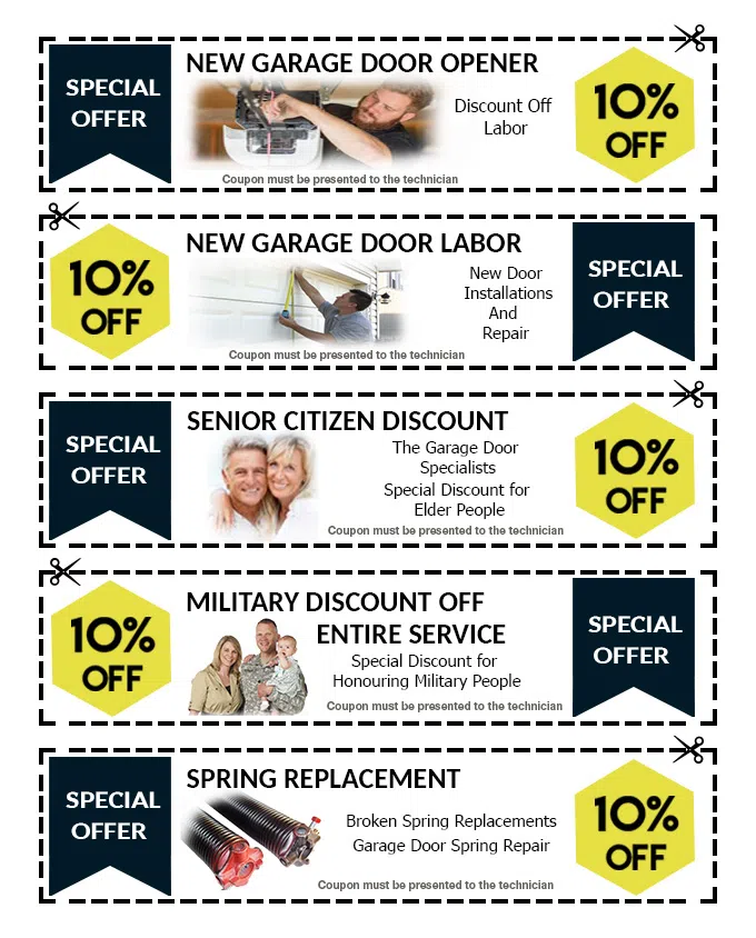 Garage Door & Opener Repairs Denver, CO 303-732-8422 - coupons